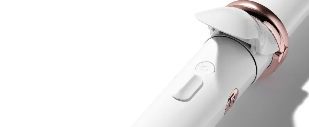 T3 CurlWrap 1.25" Automatic Rotating Curling Iron with Long Barrel 2 Timer Settings 9 Heat Settings Auto-Rotating Ceramic Barrel and Ion Generator for Fast Easy Curls and Waves on All Hair Types - AutoTwist Switch