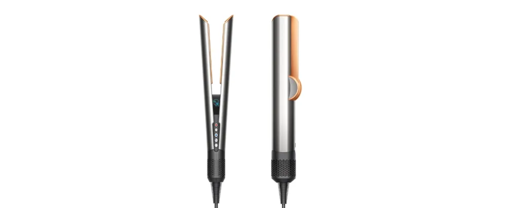 Dyson Special edition Airstrait straightener in Strawberry bronze and blush pink - Airstrait Hotspots