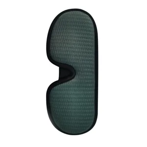 3D Blackout Lights Sleeping Mask Memory Sponge Sleep Eye Cover Block Out Light Adjustable Strap Breathable Soft Fabric Ideal for Dormitory Plane Office (Green) - 1716220016712-3