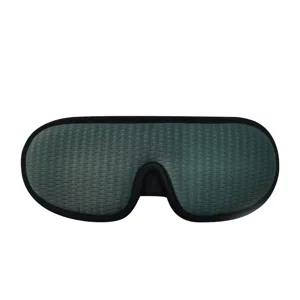 3D Blackout Lights Sleeping Mask Memory Sponge Sleep Eye Cover Block Out Light Adjustable Strap Breathable Soft Fabric Ideal for Dormitory Plane Office (Green) - product information 2