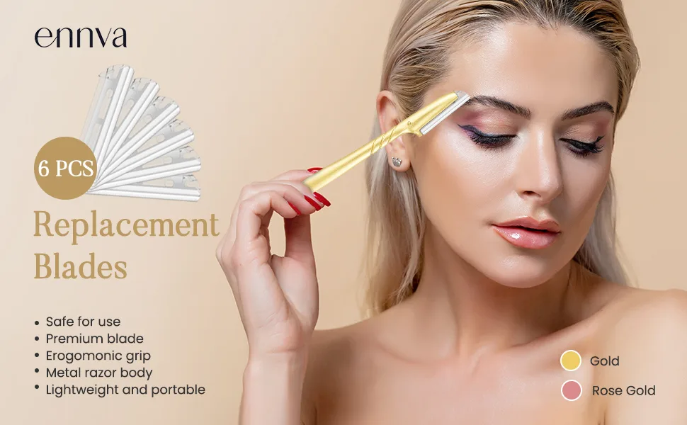 ennva Eyebrow Razor for Women - product information 1