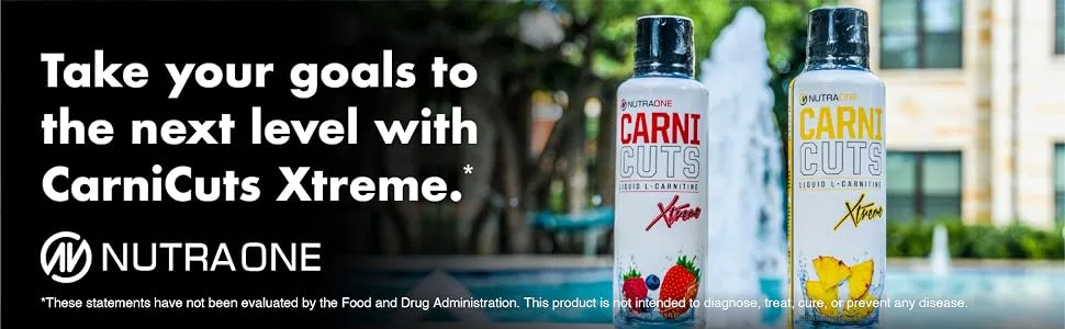NutraOne Carnicuts Xtreme L-Carnitine Liquid Supplement Stimulant Free (Pineapple - 31 Servings)* - Burn Calories and Drop Water Weight