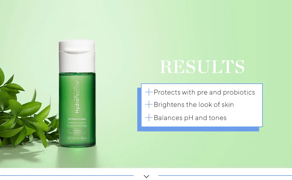 HydroPeptide HydraFlora Probiotic Toner Essence Balances and Better Skin 4 Ounce - hydropeptide hydraflora
