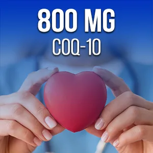 Pure CoQ10 800mg Per Serving Extra Strength 200 Capsules - coq10