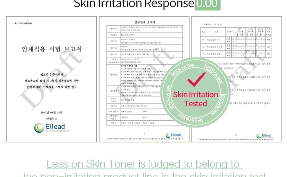 Holika Holika Less on Skin Toner 180ml 6.08fl.oz.  - tested