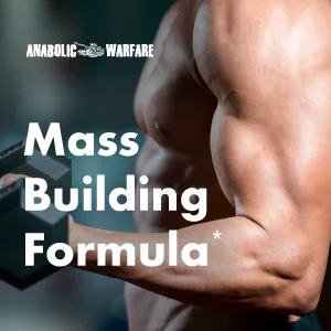 Anabolic Warfare Project Bulk Mass Building Formula Protein Synthesis Strength Muscle Definition Made with Botanicals* - Mass Building Formula
