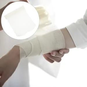 Athletic Tape 6 Rolls Gauze Mesh 15c Elasticity Accessories Pbt White Bandages - product information 4