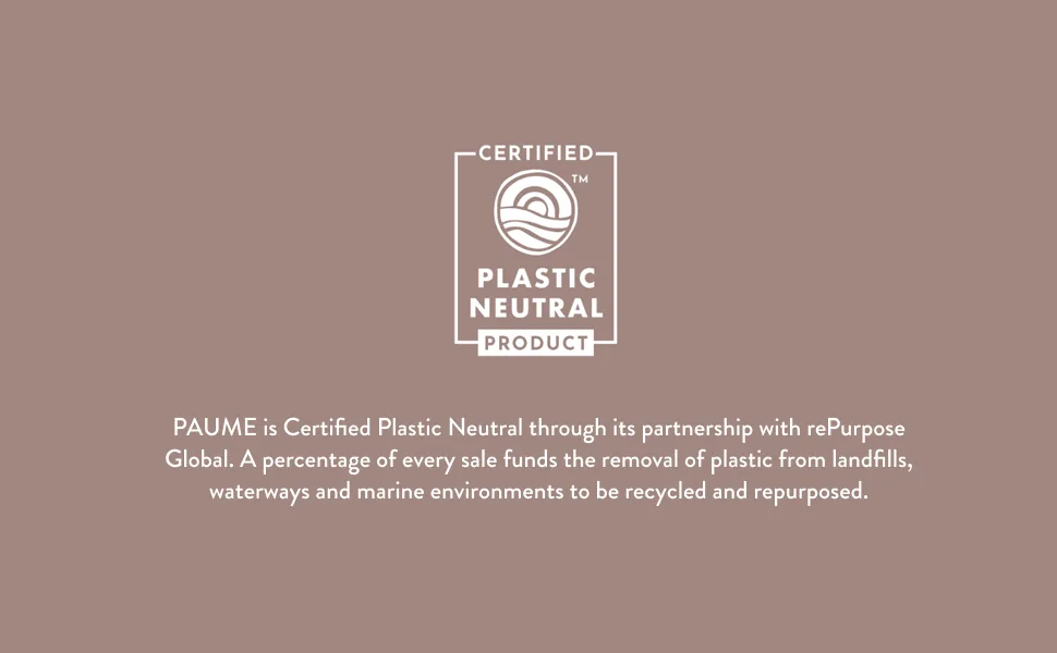 PAUME Moisturizing Antibacterial Hand Gel | 3 Fl Oz / 88 mL | Silicon & Paraben Free No Artificial Fragrances & Vegan ASIN - PAUME Certified Plastic Neutral Product