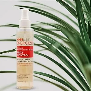Hobe Labs Energizer Frizz Control 6 oz | Eliminate Frizz and Tangles | Help Smooth Shine and Soften Hair | Plant Based Ingredients - Plant Based Ingredients