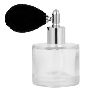 MERRYHAPY Air Bag Perfume Bottle Travel Perfume Sprayer Perfume Atomizer Refillable Perfume Bottle Perfume Glass Bottle Empty Spray Bottle Small Perfume Bottle Perfume Sprayer Bottle 1.7 Ounces Silver - product information 2