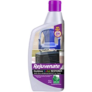 Rejuvenate Dual System Outdoor Window Cleaner & House Siding Cleaner with Hose-End Attachment - Outdoor Color Restorer, Oxidization Remover, Outdoor Furniture Restorer, Sun Fade Restorer