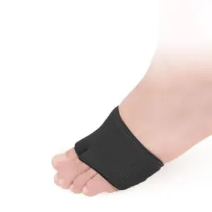 1pair Forefoot Orthopedic Sebs Accessories Black 9.7x8cm - product information 2