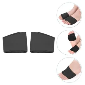 1pair Forefoot Orthopedic Sebs Accessories Black 9.7x8cm - product information 5