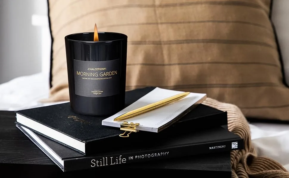 Scented Candles for Home|Candle Gift for Man|Candle Gift for Women|Aromatherapy Jar Fall Candle (Lavender) - Candle
