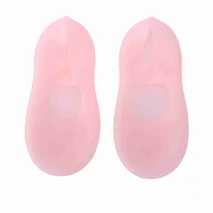 Silicone Socks 1 Pair Foot Anti Cracking Protector Foot Care Tool Prevention Socks (M) Roseate M - product information 2