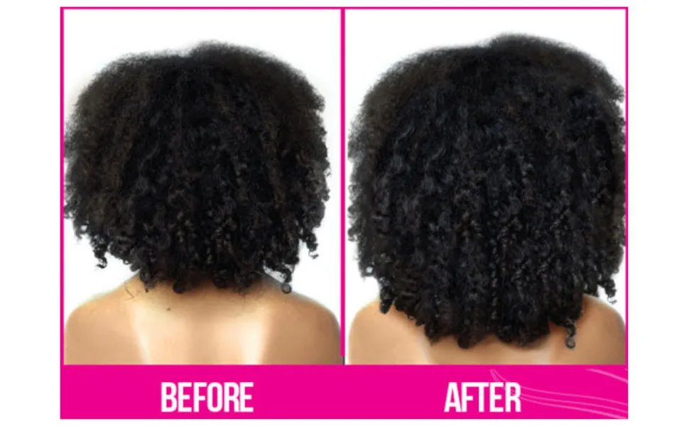 Difeel Biotin Shampoo & Conditioner 24oz Gift Set -Hair Growth & Curl Defining and for Curly - Paraben Sulfate Free Phthalate - Unisex - Before After Growth & Curl 970x600
