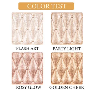 4-color highlighter makeup palette shimmer bronze contour shadow illumination highlight eyeshadow palette eyeshadow cosmetic set - highlighter makeup