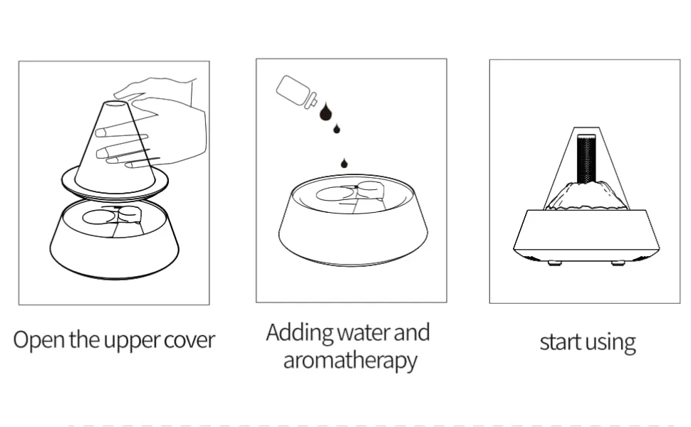 Small Essential Oil Diffuser 7 Colors Changing Diffuser Humidifier Cool Mist Humidifier for Single Room Bedroom Office with Quiet Operation Auto-Off Protection 280mL (White) - Small Essential Oil Diffuser