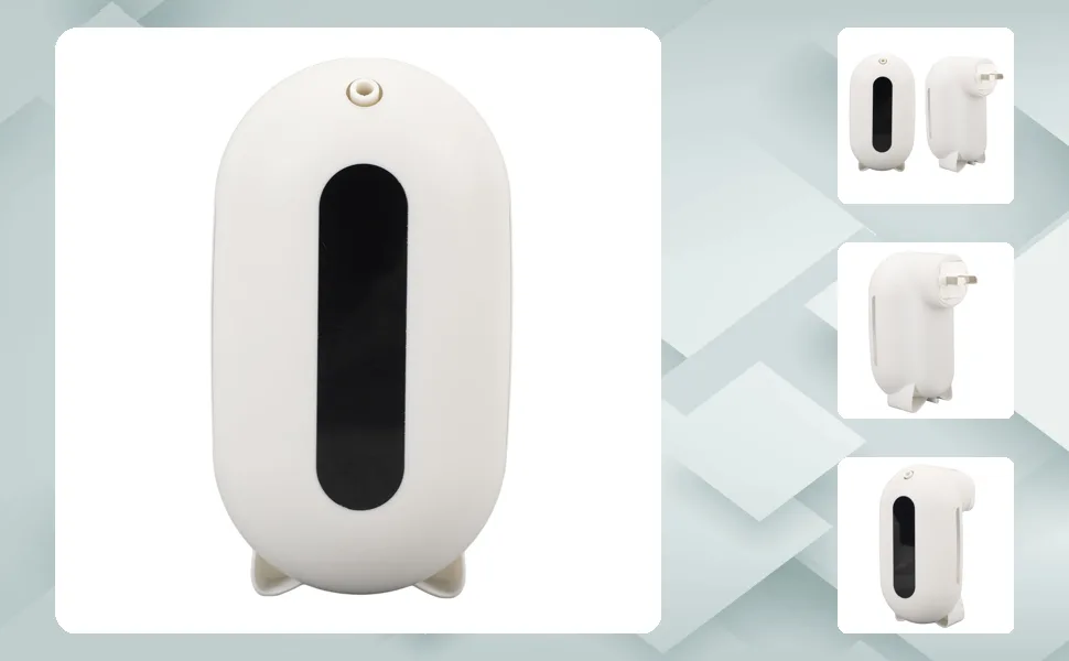 Aromatherapy Diffuser Wall Plug in Waterless Diffuser with Timer Waterless Essential Oil Diffuser Air Freshener Electric Scent Diffuser Wall Diffuser for Home Office Bathroom US Plug 110V - 3113240249411-1