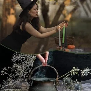 1 Set Witchcraft Candle Starter Witch Kit Witchcraft Mini Crystals Witchcraft Crystals Experienced Witch Accessory Rituals Wax Relaxing Bath Dried Flower Witch Tool - product information 3