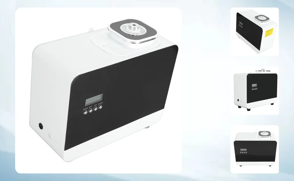 800ml Smart Aromatherapy Diffuser Silent Essential Oil Diffuser Aromatherapy Diffuser with 5 Mode 3000m Coverage for Home Hotel (US Plug) - 3111240098011-1