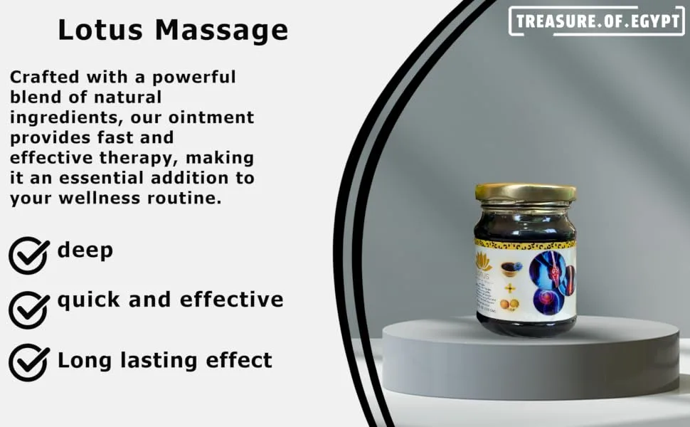Lotus Massage Herbal Apple Cider Vinegar Ointment (150 gm 5.2 oz) - product information 3