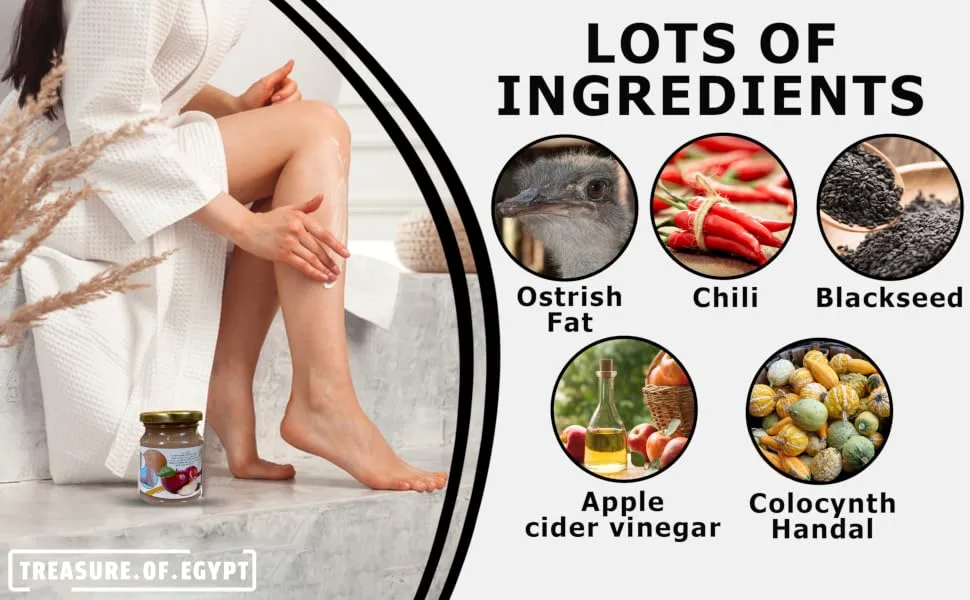 Lotus Massage Herbal Apple Cider Vinegar Ointment (150 gm 5.2 oz) - juik