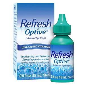 Refresh Optive Lubricant Eye Drops, Sterile, 0.5 Fl. Oz (Pack of 1) 0.5 Fl Oz (Pack of 1) - 1 bottle
