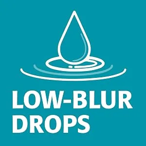 Refresh Contacts, Eye Drops, Contact Lens Comfort,Blue 0.4 Fl Oz Sterile - Low Blur