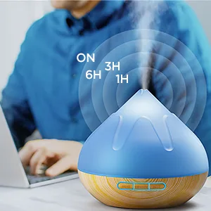 Aroma Diffiser with Essential Oils Set 500 ML Essential Oil Diffuser with Remote Control Humidifier with 14 Color Lights for Large Room 4 Timer Setting Auto Shut-Off - product information 6