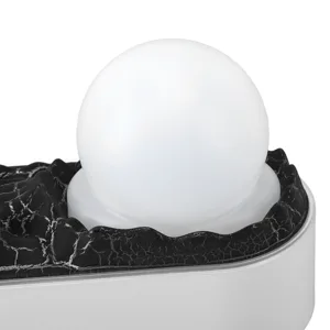 Aromatherapy Diffuser Volcano Aromatherapy Essential Oil Diffuser 200ML Humidifier Night Light 2 Mist Mosdes 3 Light Colors 2H 4H 6H Timer for Home White - product information 6