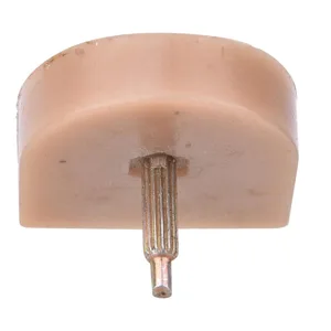 10 Pairs High Heel Tips Replacement Shoes Heel Dowel Shoe Repair Accessories (613 beige 19 * 20.5) - 1216190016024-2