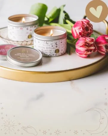 Magnificent 101 Love Struck Aromatherapy Candle 6 Oz - 30 Hour Burn | Soy Wax Tin Candle for Love Reignition Purification Manifestation & Chakra Healing - brand focus