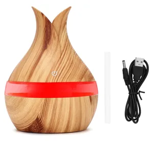 300ml Essential Oil Diffuser Small Aromatherapy Diffuser Cool Mist Humidifier with 7 Colors LED Lights Auto Off Timer Aroma Diffuser Scent Humidifier or Home Office Room - product information 2