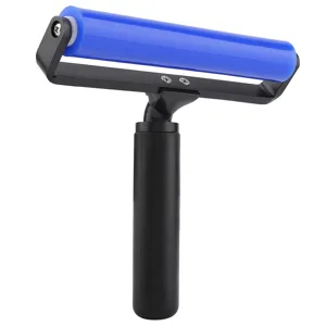 Dust Removal Roller Efficient Silicone Roller for Fine Particles in Household Bedroom Living Room Office Blue (8 inch) - 3117210240013-2