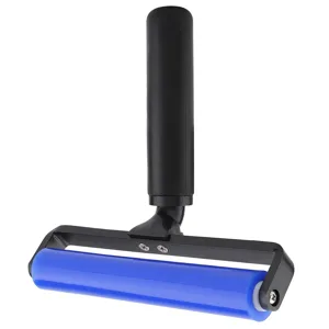 Dust Removal Roller Efficient Silicone Roller for Fine Particles in Household Bedroom Living Room Office Blue (8 inch) - 3117210240013-2