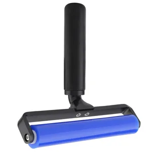 Dust Removal Roller Efficient Silicone Roller for Fine Particles in Household Bedroom Living Room Office Blue (8 inch) - 3117210240013-3