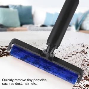 Dust Removal Roller Efficient Silicone Roller for Fine Particles in Household Bedroom Living Room Office Blue (8 inch) - 3117210240013-3