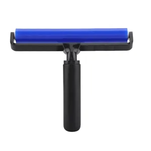 Dust Removal Roller Efficient Silicone Roller for Fine Particles in Household Bedroom Living Room Office Blue (8 inch) - product information 2