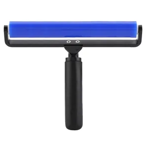 Dust Removal Roller Efficient Silicone Roller for Fine Particles in Household Bedroom Living Room Office Blue (8 inch) - product information 3
