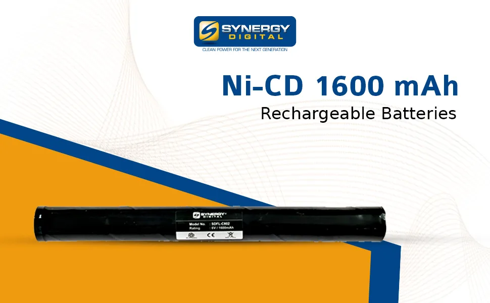 Synergy Digital Flashlight Battery Works with Streamlight Ultra Stinger Flashlight (Ni-CD 6V 1600 mAh) Ultra High Capacity Battery - product information 2