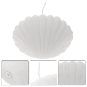 1pc Shell Candle Shell Scented Candle Shell Candle The Seashell Soy Wax Candle Hand Poured Scented Candle Shell Shape Candle Atmosphere Candle - product information 5
