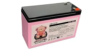 CB1270 Razor 12 Volt 7Ah Electric Scooter Replacement Batteries High Performance - Set of 2 (Replaces 6-DW-7) - Charity Battery CB1270