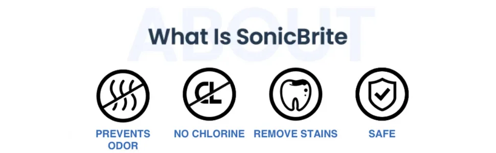 Denture / Retainer Cleaning Kit Clean any Removable Dental Device with a Powerful Sonic Bath Cleaner for Night & Mouth Guards Aligners & More Powerful Cleaning System - product information 2