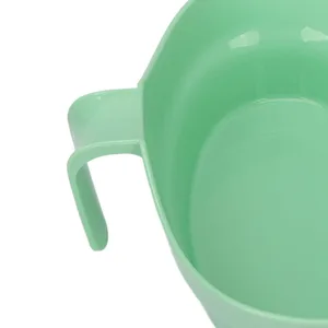Asixxsix Vomit Basin Cup 880ml Plastic Oral Care Basin Cup Portable Bed Mouthwash Cup Dental Emesis Tray with Single Handle for Elderly Bedridden Multiple Uses - 1411230232611-3