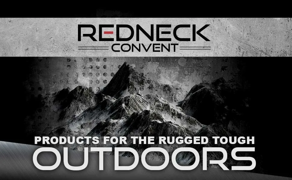 Redneck Convent Fishing Pole Vertical Floor Display Rack, 32in x 17.5in x 8in  Standing Storage Organizer for 16 Rods and Reels - product information 1