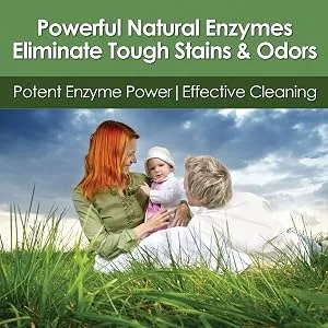 Natural Enzyme Cleaner - Pet & Laundry Stain Remover Odor Eliminator Neutralizer 32oz Spray - enzyme carpet cleaning cleaner laundry spot odor eliminator neutralizer pet dog cat wine remover