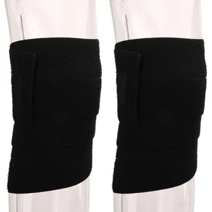 Elastic Bandage Excellent Flexibility 2 Pieces Elastic Bandage Tape Tear Resistance Improves Varicose Veins for Sports Sprains (Black) - 2719230044012-3