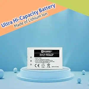 Synergy Digital Remote Control Battery Compatible with Logitech HHD10010 Remote Control (Li-Ion 3.7V 950 mAh) Ultra High Capacity Replacement for Harmon Kardon 190304200 Battery - product information 4