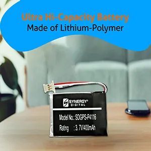 Synergy Digital Replacement Battery Compatible with Bushnell AE542730P Replacement (Li-Pol 3.7V 400mAh) Ultra High Capacity Replacement for Bushnell AE542730P Battery - product information 3